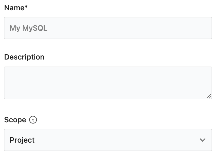 MySQL Basic Information